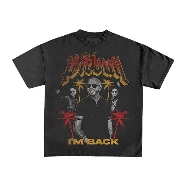 Mr. Worldwide I'm Back 2026 Tour T-Shirt – Pitbull UK